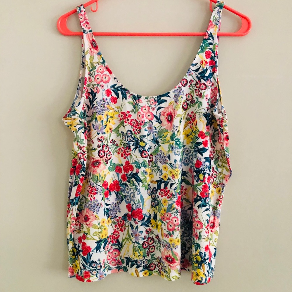 Used | Floral print camisole top